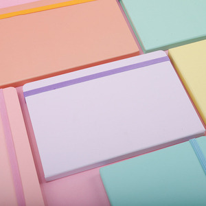 Macaron-Libreta de colores para estudiantes, cuaderno de ejercicios, diario, de fábrica, personalizable, venta al por mayor - Product Image 5