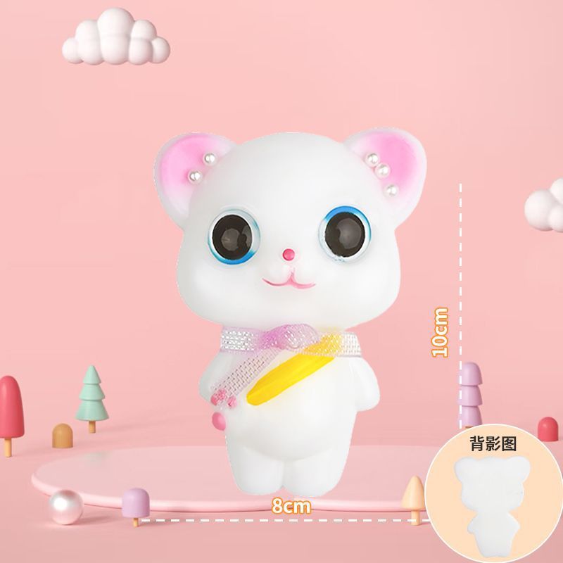 Sac à nœud miaou 10*8cm