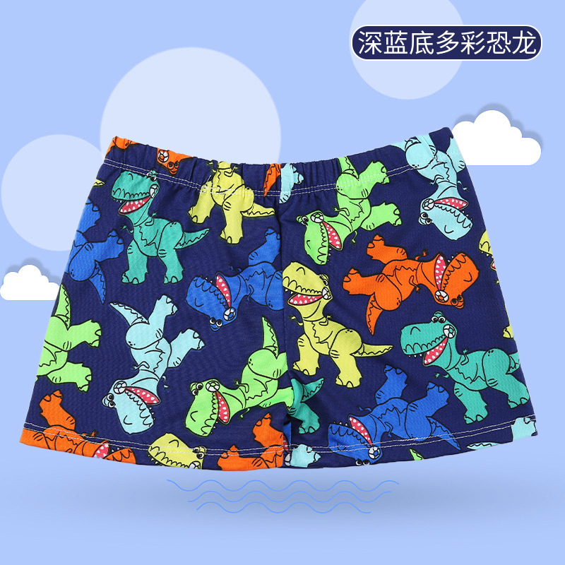 Fond bleu foncé avec dinosaures colorés - 41