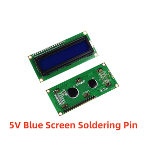 LCD1602A LCD1602 1602 LCD 1602A IIC I2C schermo in cristallo LCD modulo con scheda adattatore 5V blu giallo verde schermo grigio - Product Image 4