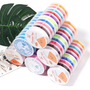 JC Wholesale <strong>Elastic</strong> Thread 0.6mm~1.0mm Colorful <strong>Elastic</strong> <strong>String</strong> for Bracelet Making - Product Image 1