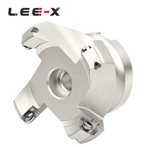 LEE-X KM Dao Phay Mặt KM12 50 63 Máy Tiện CNC Dao Phay Mặt 45 Độ Có Thể Lập Chỉ Mục Dụng Cụ Cắt Chèn Cacbua SEHT1204 Cho Thép - Product Image 5