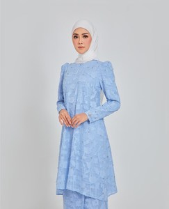Fashion Modern Design Baju Kurung Kebaya New <strong>Style</strong> Muslim Women Abaya Baju Kurung Malaysia - Product Image 3