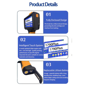Best Selling Portátil Handheld Inkjet Impressora Mini Etiqueta Do Logotipo QR Code Barcode Marcação Máquina para Garrafas De Plástico De Metal