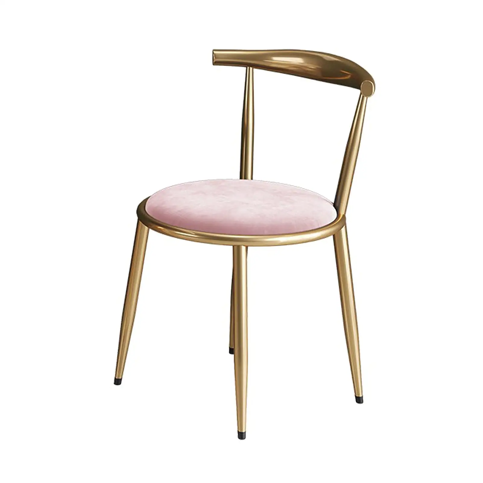 Cadeira de jantar simples de couro para lazer e restaurante, cadeira de venda imperdível