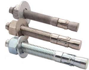 Chất Lượng Cao Thép Không Gỉ Và Thép Carbon M6 M8 M10 Mạ Kẽm Mở Rộng Bolt Neo Nêm Neo Bê Tông Neo - Product Image 1