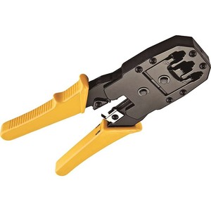 Обжимные Щипцы RJ45/RJ11 6P8P4P, устройство для обжима сетевых кабелей Cat5, Ethernet, LAN, инструменты для работы с компьютером - Product Image 2