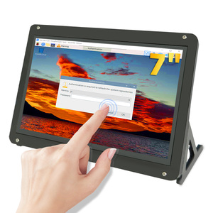 Produttore di fabbrica 1024x600 Display LCD piccolo mini Touch Screen lampone Pi 7 pollici Touchscreen Monitor
