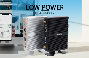 อัลตร้าพลังงานต่ำมินิคอมพิวเตอร์ Windows10 Core I7 4610Y เล่นเกมสก์ท็อป Fanless ลินุกซ์ Computadoras - Product Image 2
