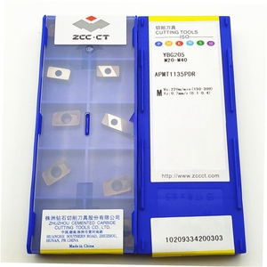 APMT apmtpdr PDR/APMT160408 APMT16 Zcc PDER YBG205 ZCC.CT Cnc kesme ekler makine Ap için orijinal kesim karbür dönüm araçları - Product Image 2