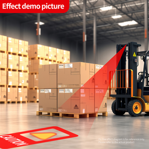 Alüminyum LED Spot ışık depo güvenliği 12V projeksiyon ışığı alan güvenliği uyarı Cree kaynağı 6000K renk yeni Forklift - Product Image 6