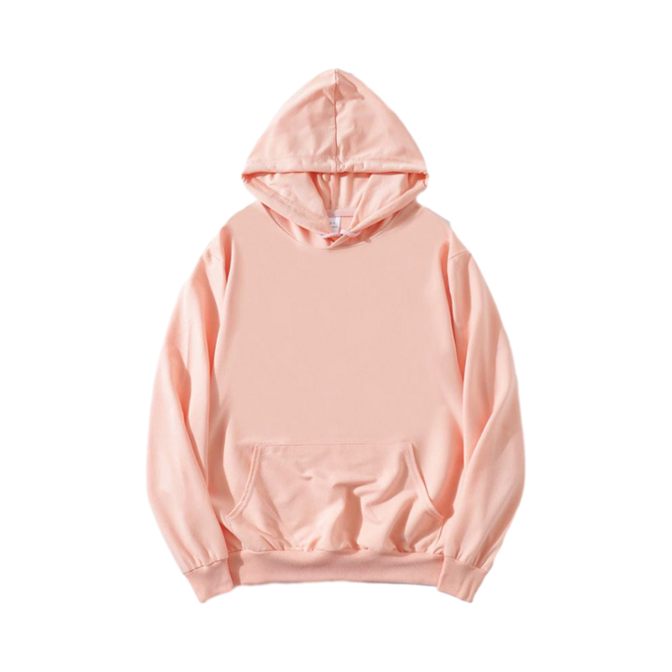 Sweat à capuche rose