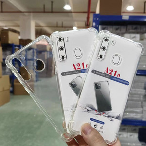 Darbeye dayanıklı özelliği ile Samsung A20-A30 serisi cep telefonu kılıfı-şeffaf yumuşak TPU arka kapak için anti-sonbahar kabuk - Product Image 2
