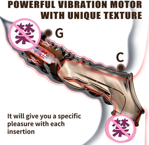 Penis Ärmel Verlängerung Dildo Vibrator Männlicher Hundvergrößerung sexy Dick wiederverwendbares TPE-Kondom erwachsene erotische Sexspielzeuge für Männer Frauen% - Product Image 3