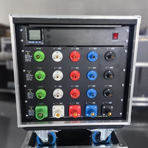 ST Power Box Distribution 3-<strong>phase</strong> Distribution Box 400A <strong>Input</strong> Power Distro Rack Powercon Splitter - Product Image 1