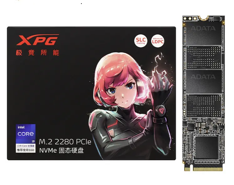 Un dati XPG S20 SSD M2 Nvme 256GB 512GB 1TB interno stato solido SSD M.2 2280 PCIe per Computer portatile