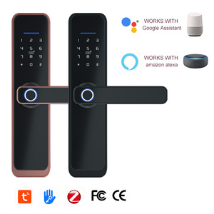 ホテルメタルデジタルパスワードWifi指紋キー付きエントリーメタルドア用スマートロック - Product Image 2