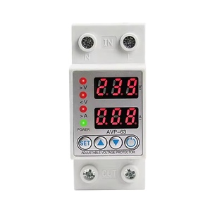 Protector de voltaje ajustable, control de voltaje preciso, clasificación 63A, para el control de voltaje - Product Image 1