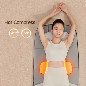 Excepcional 7 programas Auto Stretch Mat Camilla Colchón de masaje 2 niveles Calefacción 10 Motor Vibración Espalda Cuello-Cuerpo Plegable - Product Image 4