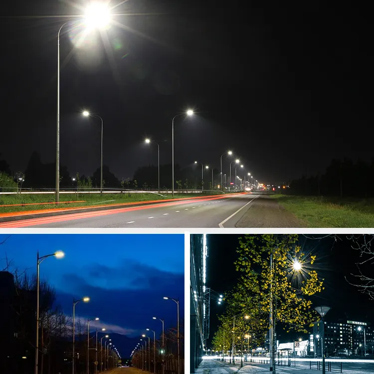 2024 Hochleistungs-Straßenlampe Druckguss Aluminium IP65 Straßenlampe 30 W 50 W 100 W 200 W 300 W Led-Straßenlampe