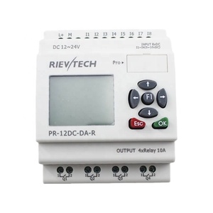 Hot Sales Rievtech Mirco PR-12DC-DA-Rladder Logic <strong>Controller</strong> Programmable Logic <strong>Controller</strong> PLC Logic <strong>Basic</strong> <strong>System</strong> - Product Image 1