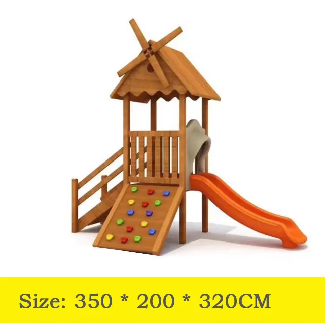 Customized non-standard outdoor wooden amusement facilities/Children's climbing wooden amusement facilities