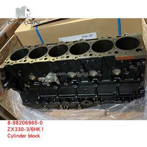 8-98206965-0 8-98180706-0 для двигателя 6HK1, экскаватора ZX330-3, оригинальный блок цилиндров, запчасти двигателя - Product Image 3