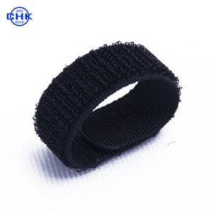 Correa de gancho y bucle con hebilla Multi Color Personalizado Nylon Gancho Bucle Cable Tie - Product Image 4