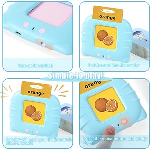 <strong>2025</strong> Baby Sensory Kids <strong>Learning</strong> Machine Early Education Machine Smart Children's <strong>Learning</strong> Machine With Language Flash Cards - Product Image 6