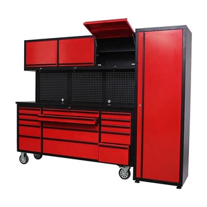 兴源重型车间仓储工作台工具箱机械车库模块化工具柜系统 - Product Image 3
