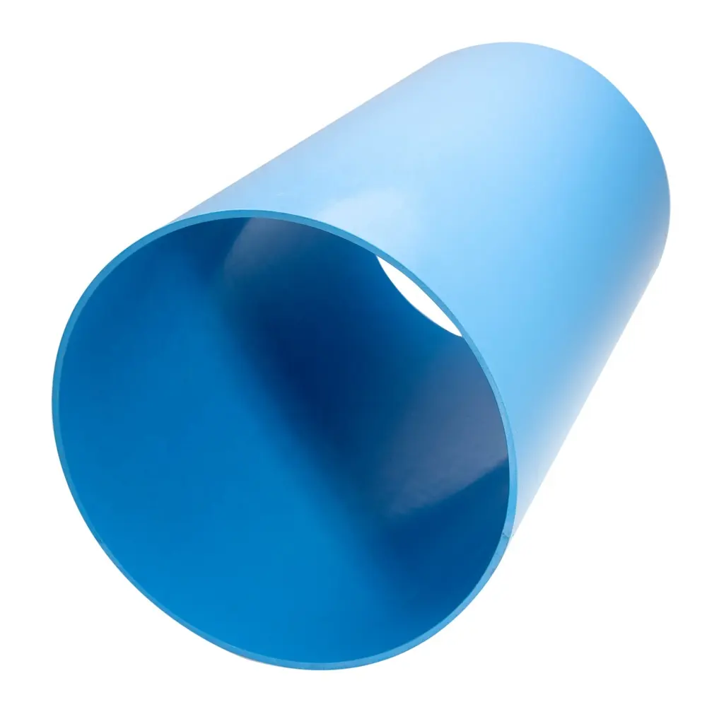 Venta de fábrica, tubería de plástico de agua de gran diámetro, color azul, Pvc-o, drenaje de riego agrícola, precio de tubería de agua de plástico