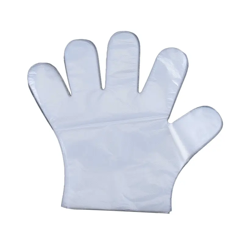 Ce de nitrilo transparente de mano desechable sin polvo de Pvc con guantes de vinilo estériles de plástico para el hogar