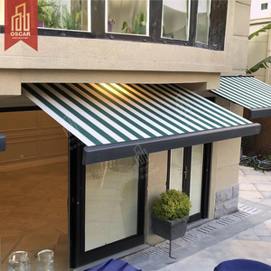 Rete per parasole telescopica a onde da esterno per ombreggiatura da sole per la casa tenda da sole in tessuto per protezione solare - Product Image 5