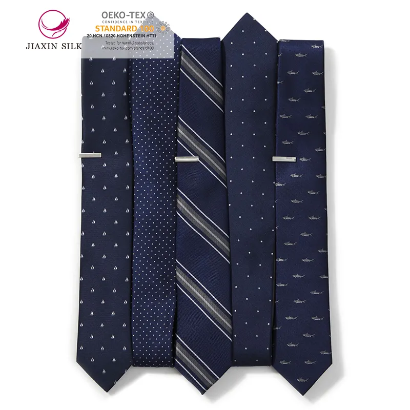 סיטונאי עניבות משי בהתאמה אישית לגברים עניבות משי 100% משי צווארון עניבות עם לוגו