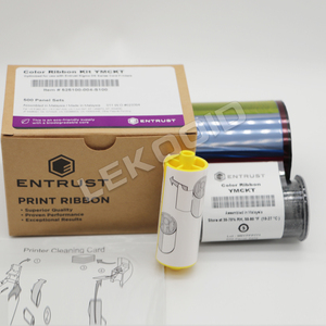 Cinta de color Entrust 525100-004 YMCKT (500 impresiones) 525100-004-S100 para impresora DS1,DS2,DS3 - Product Image 1