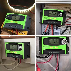 LCD-DisplayPWM-Batterie ladegerät30A 60A 80A Solarpanel-Laderegler 12/24/36/48V PWM-Solar laderegler - Product Image 4