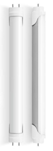 Oval T8 <strong>LED</strong> Tube,160lm/w <strong>22W</strong> 4ft 100-277V, Frosted Cover,type <strong>B</strong> Ballast Bypass Single End Input 5 Years Warranty - Product Image 3