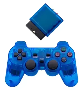 Bleu transparent