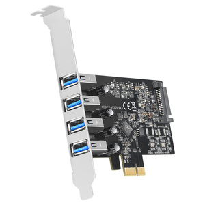 Maiwo การ์ด KC015 PCIE USB 3.0 4พอร์ต PCI Express ไปยัง USB การ์ดขยายตัวความเร็วสูง5Gbps PCI-E อะแดปเตอร์ตัวควบคุมฮับ USB3 - Product Image 1