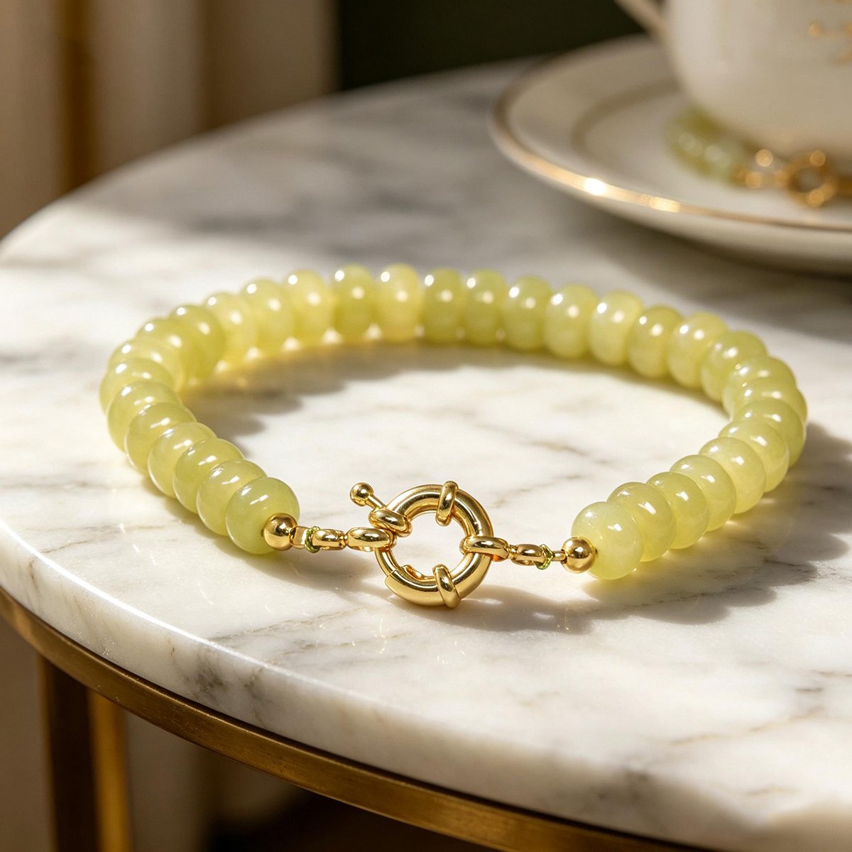jade verde claro
