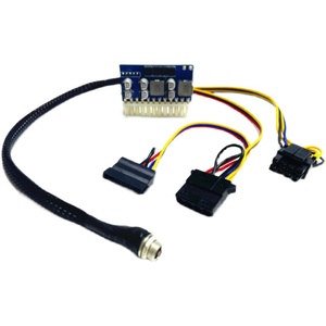 Fuente de alimentación de PC PSU Pico ATX de alta calidad, interruptor PSU Pico ATX de 12V y 6 pines de entrada macho de 24 pines MINI ITX DC ATX - Product Image 2