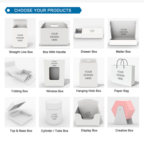 Custom <strong>Empty</strong> Generic Paper Box Flat Printing Lid and Base Box <strong>Boxes</strong> for Cell Phone Cases - Product Image 5
