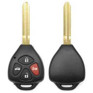 For T-oyota C-amry Avalon C-orolla Matrix RAV4 4 Buttons Smart Car Remote <strong>Key</strong> Fob Shell with TOY43 <strong>Key</strong> Blade - Product Image 2