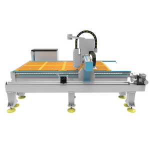 Buena máquina 1300*2500mm 4 ejes CNC corte de madera y máquina enrutadora de grabado con rotativo para aluminio - Product Image 5