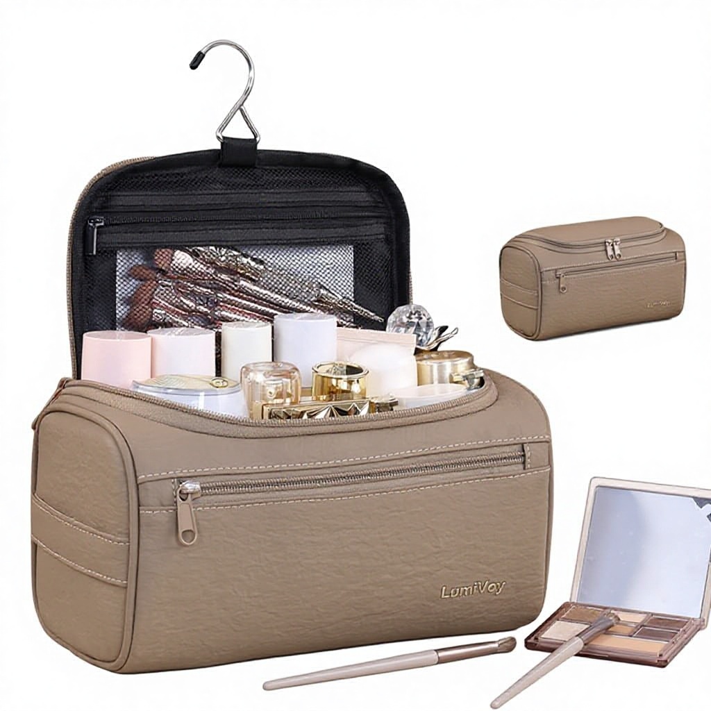marron-châtain portable facile à transporter