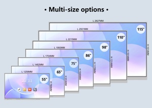 4K HD экран Android OPS 86 дюймов интерактивный дисплей смарт-плата 75 дюймов сенсорный экран монитор умная интерактивная панель для школы - Product Image 2