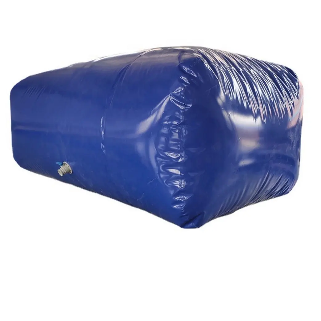 Almohada inflable Flexible de PVC, tanque de almacenamiento de agua, tanque de agua líquido, almohada, 20M3, 200000L, alta calidad, precio barato de fábrica