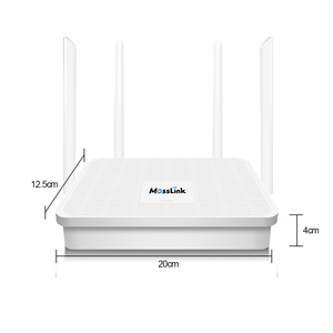 AC1200 <strong>Wi</strong>-<strong>Fi</strong> Router Gigabit Ethernet Router Dual Band 2.4GHz <strong>5GHz</strong> Wireless Network WiFi Repeater With 4x5dBi Antennas Home - Product Image 4