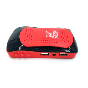 フルHD DVB-S2セットトップボックスFTA衛星テレビ受信機デコーダHAHAチャンネルH.264衛星受信機 - Product Image 2