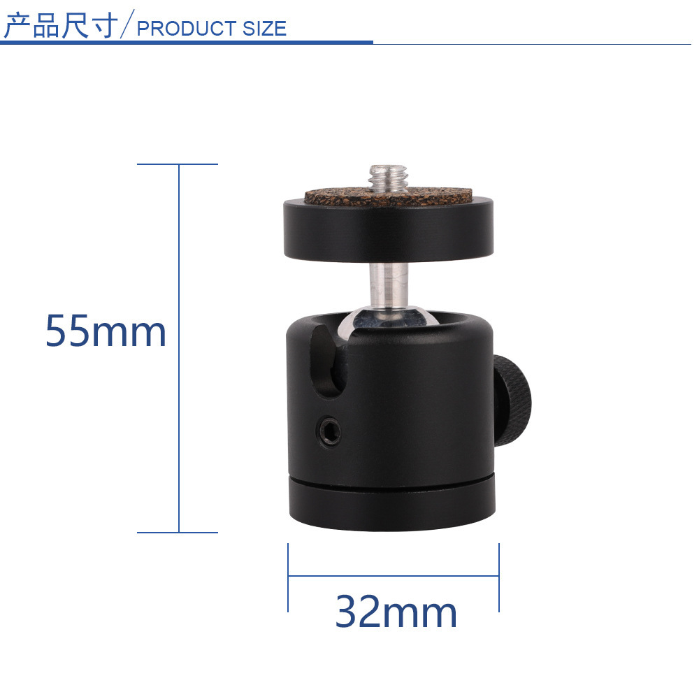 Round handle wooden block gimbal